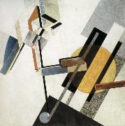 El Lissitzky proun 19d Sweden oil painting artist